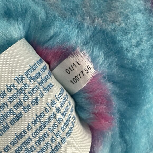 Build-A-Bear Blue Peace and Friendship Bear Plush - Picture 6 of 7